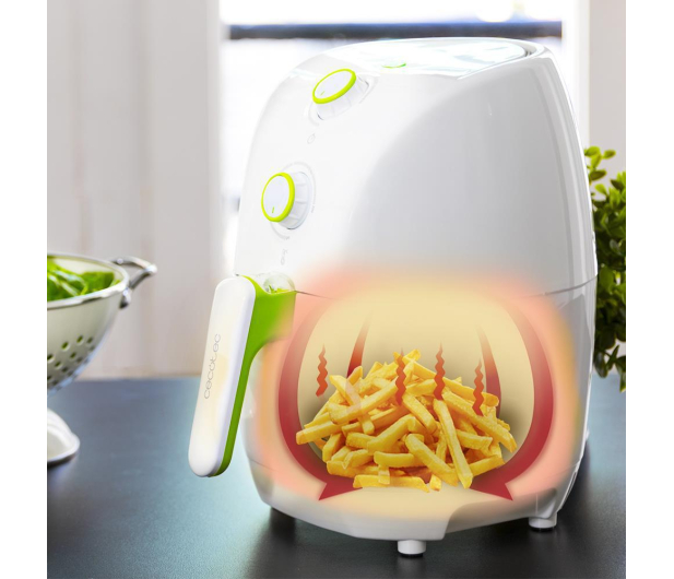 Cecotec Cecofry Compact Rapid Biala - 1460856 - zdjęcie 3